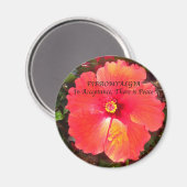 Fibro-Akzeptanz Magnet (Vorderseite/Rückseite)