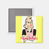 Fibro Babes Magnet (Vorderseite/Rückseite)