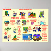 "FIBRO-Camp FOGGY BOTTOM Foto Array Poster" Poster (Vorne)