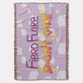 Fibro Flare kümmert sich nicht Decke (Vorderseite Vertikal)