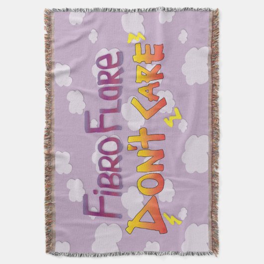 Fibro Flare kümmert sich nicht Decke (Vorderseite Vertikal)