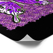 Fibro Lupus Glaskugeln Kunst-Spoonie Poster (Ecke)
