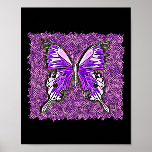 Fibro Lupus Glaskugeln Kunst-Spoonie Poster (Vorne)
