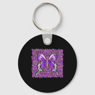 Fibro Lupus Glaskugeln Kunst-Spoonie Schlüsselanhänger