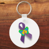 Fibro Ribbon Schlüsselanhänger (Vorderseite)