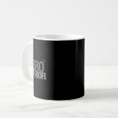 Fibro Warrior - Fibromyalgie Bewusstsein Kaffeetasse (Vorderseite Links)