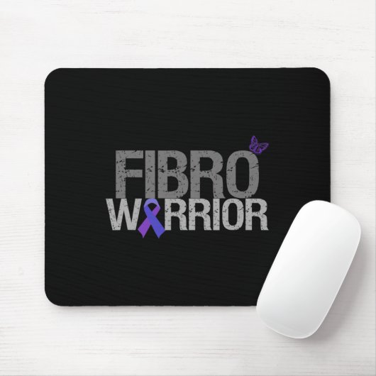 Fibro Warrior - Fibromyalgie Bewusstsein Mousepad (Mit Mouse)