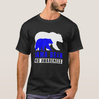 Fibromuskuläre Dysplasie Mama Bear Support Mutter  T-Shirt