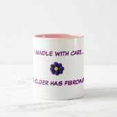 Fibromyagia Kaffee-Tasse Zweifarbige Tasse (Mittel)