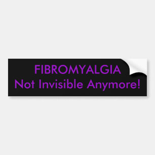 Fibromyalgia-Autoaufkleber Autoaufkleber