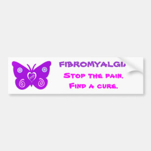 FIBROMYALGIA-Autoaufkleber Autoaufkleber