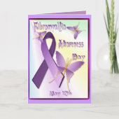 Fibromyalgia Awareness Day Card Karte (Vorderseite)