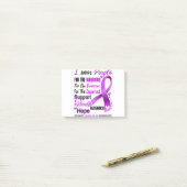 Fibromyalgia Awareness Month Ribbon Gifts Post-it Klebezettel (Auf Schreibtisch)
