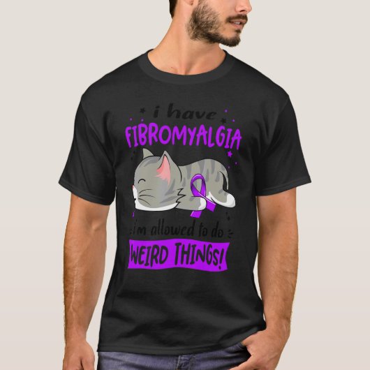 Fibromyalgia Awareness T-Shirt (Vorderseite)