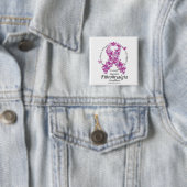 Fibromyalgia-Band der Schmetterlinge Button (Beispiel)