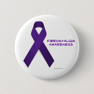 Fibromyalgia-Bewusstseins-Knopf Button