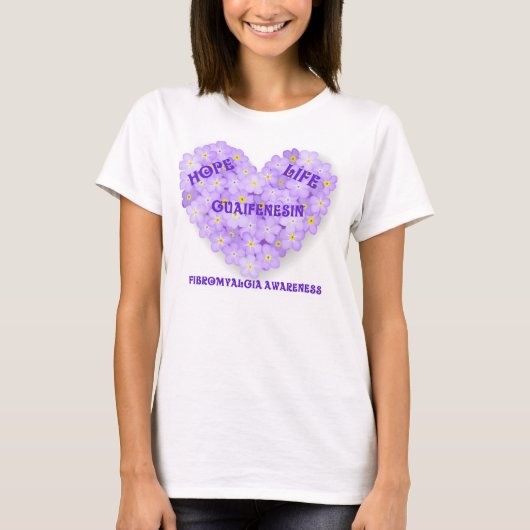 Fibromyalgia-Bewusstseins-T - Shirt (Vorderseite)