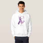 Fibromyalgia-Bewusstseins-TagesShirts Hoodie (Vorne ganz)