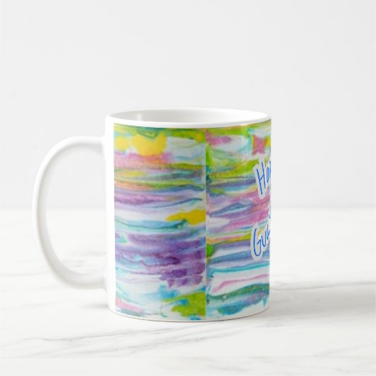 Fibromyalgia-Bewusstseins-Tasse Kaffeetasse (Links)