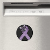 Fibromyalgia Butterfly Ribbon Magnet (In Situ (Geschirrspüler))