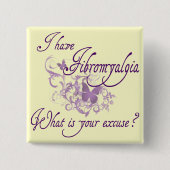 Fibromyalgia Button (Vorderseite)