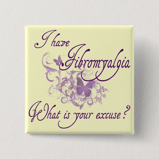 Fibromyalgia Button (Vorderseite)