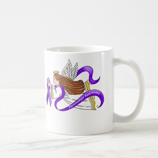 Fibromyalgia-Engel Kaffeetasse (Rechts)