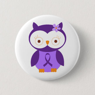 Fibromyalgia-Eule Button