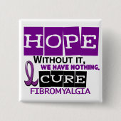 Fibromyalgia HOFFNUNG 2 Button (Vorderseite)