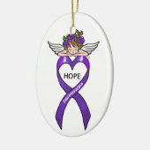 Fibromyalgia-Hoffnung Keramikornament (Links)