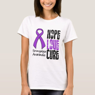 Fibromyalgia-Hoffnungs-Liebe-Heilungs-Band T-Shirt