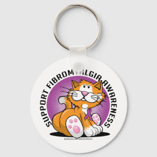 Fibromyalgia-Katze Schlüsselanhänger