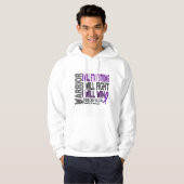 Fibromyalgia-Krieger Hoodie (Vorne ganz)