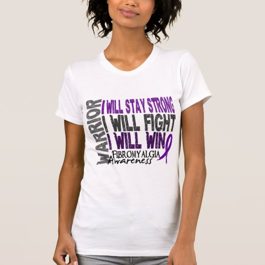 Fibromyalgia-Krieger T-Shirt (Vorderseite)