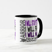 Fibromyalgia-Krieger Tasse (VorderseiteRechts)