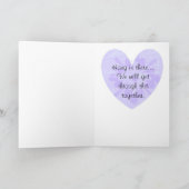 Fibromyalgia-Kriegers-Frauen-Stützkarte Karte (Innenseite)