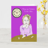 Fibromyalgia-Kriegers-Frauen-Stützkarte Karte (Gelbe Blume)