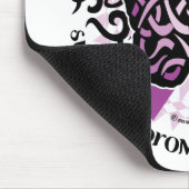 Fibromyalgia-Schmetterling Stammes- Mousepad (Ecke)