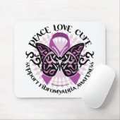 Fibromyalgia-Schmetterling Stammes- Mousepad (Mit Mouse)