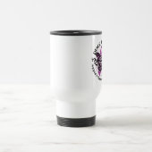 Fibromyalgia-Schmetterling Stammes- Reisebecher (Mittel)