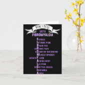 Fibromyalgia Sonie Amp Fibro Awareness This Is Karte (Gelbe Blume)