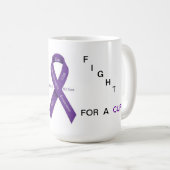 Fibromyalgia-Tasse Kaffeetasse (VorderseiteRechts)