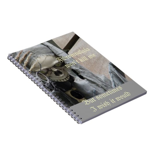 Fibromyalgia tötet mich nicht, aber manchmal… notizblock (Rechte Seite)