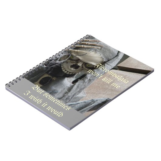 Fibromyalgia tötet mich nicht, aber manchmal… notizblock (Linke Seite)