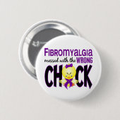 Fibromyalgia verwirrt mit dem falschen Küken Button (Vorne & Hinten)