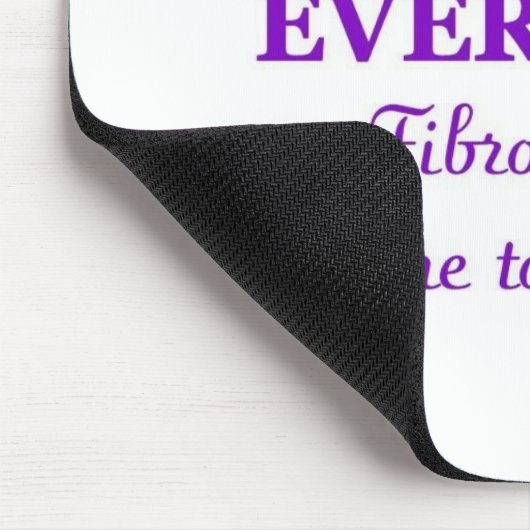 Fibromyalgia - Zeit für eine Heilung Mousepad (Ecke)