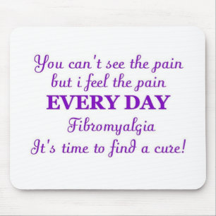 Fibromyalgia - Zeit für eine Heilung Mousepad
