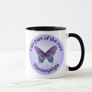 Fibromyalgiabewusstseins-Tasse Tasse