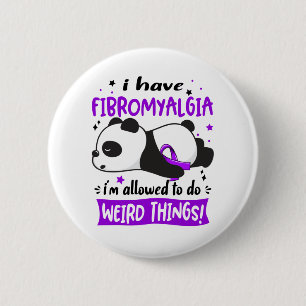 Fibromyalgie Aufklärung Monat Bonbongeschenke Button