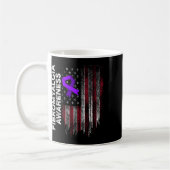Fibromyalgie Awareness Survivor Proud Warrior 11 Kaffeetasse (Links)